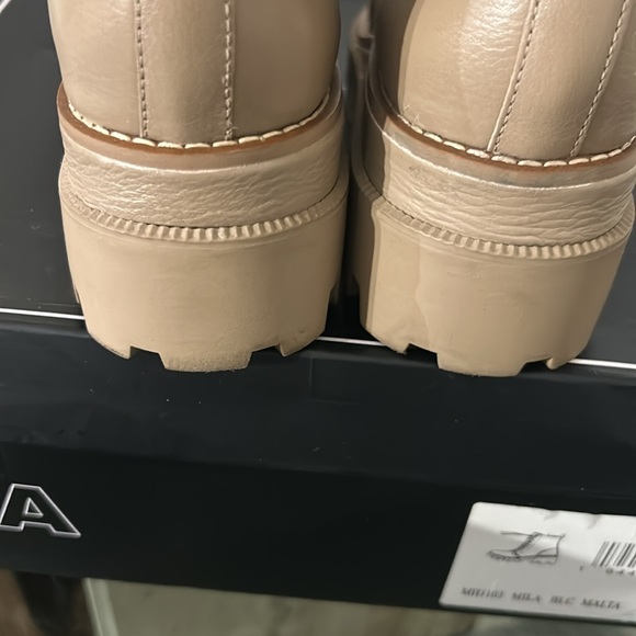 Taupe boots military combat tan 8.5 BNWT - Picture 14 of 14